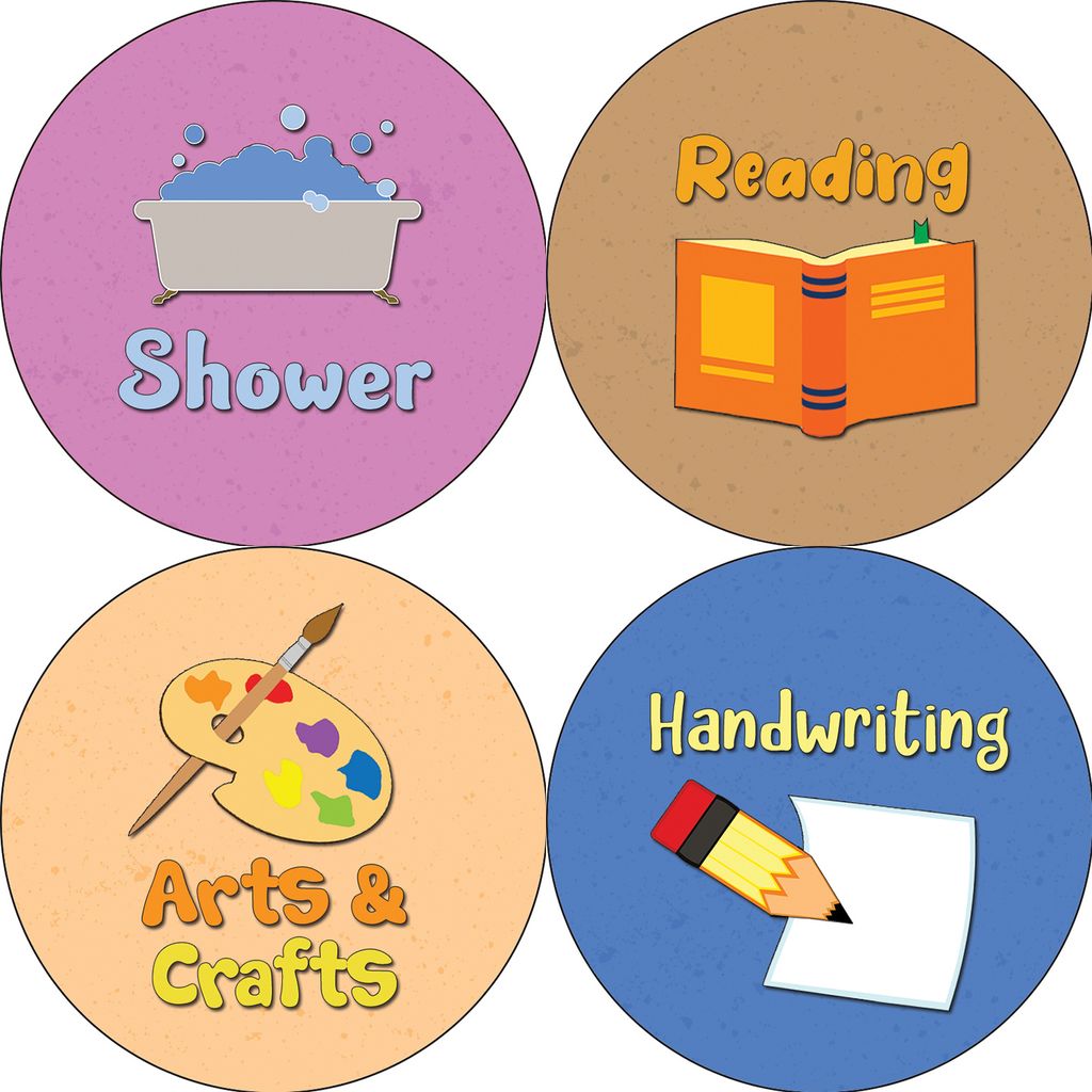 CNSST4062_4n1 2_Routine Stickers for Homeschool Kids