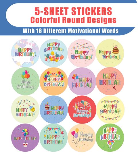 CNSST4080_main_5S_Happy Birthday Stickers