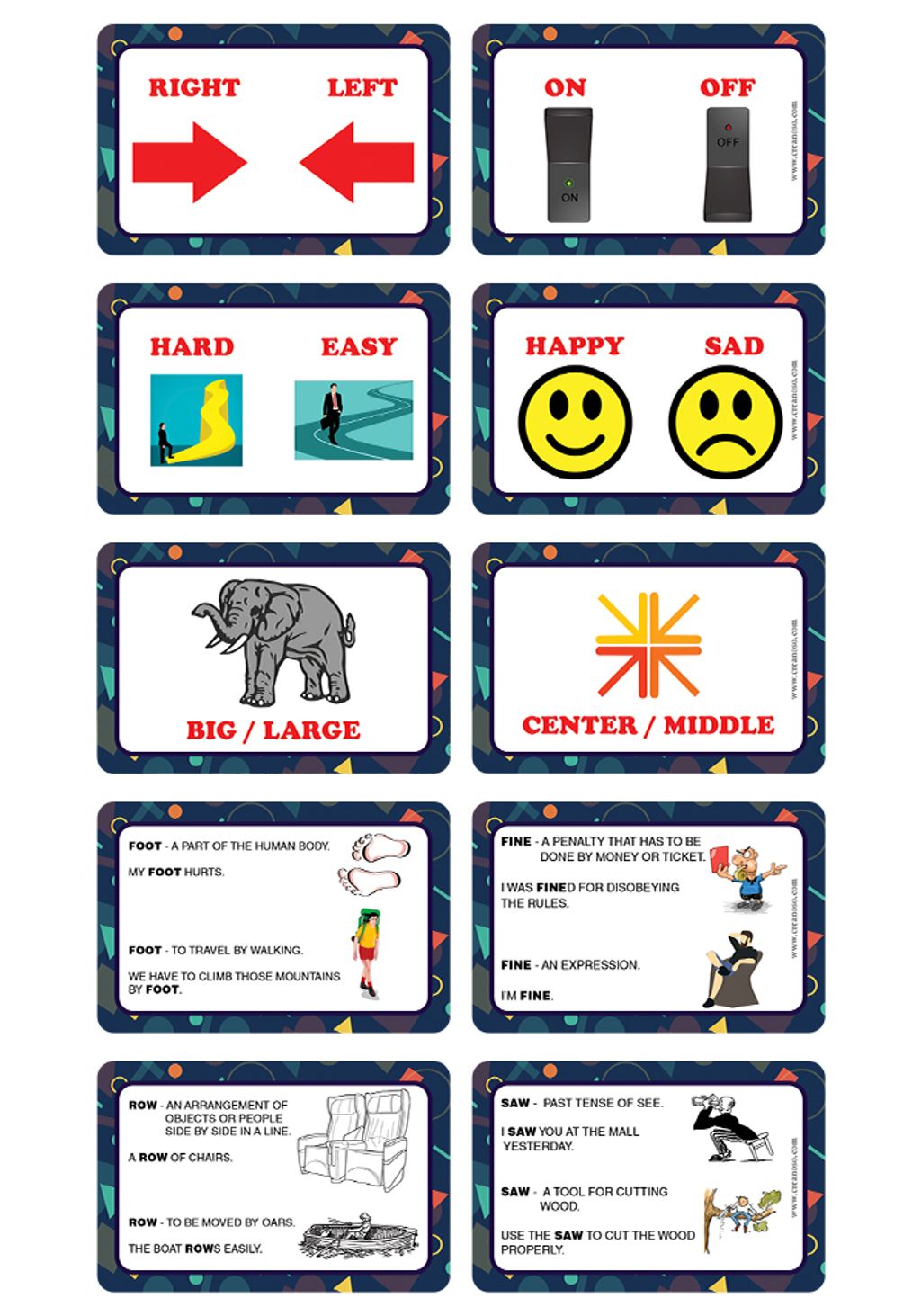 CNSBC1200_main_English Vocabulary Learning Cards