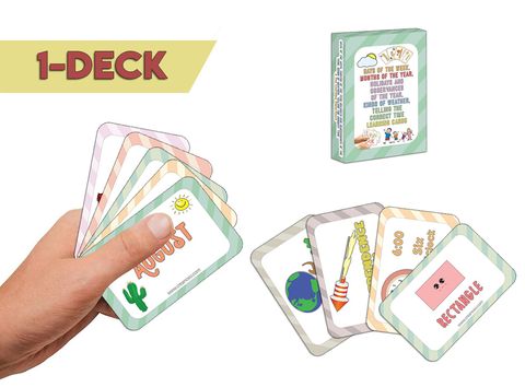 CNSBC1202_main_1D_Back_Days of the Week, Months of the Year Holidays and Observances of the Year, Kinds of Weather, Telling the Correct Time