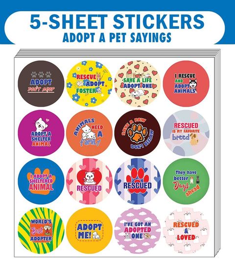 CNSST2125_main_5P_Adopt A Pet Stickers