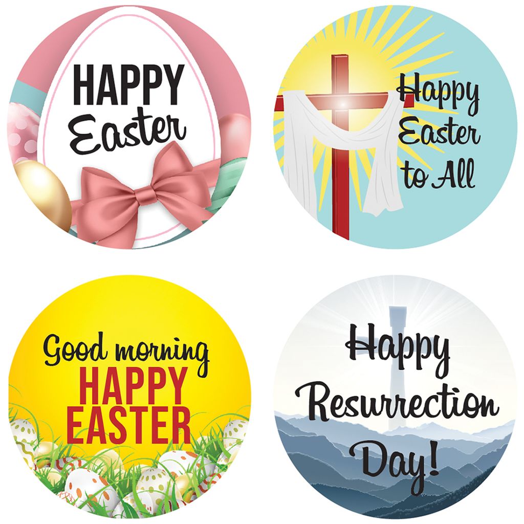 NEST3001 - 4n1 - Easter Day Stickers - 4