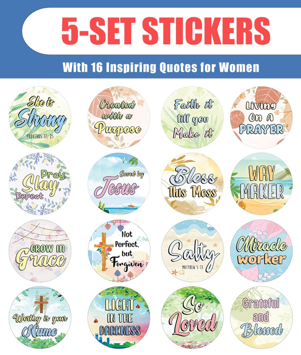 NEST5001_main_5S_Inspiring Christian Women Stickers