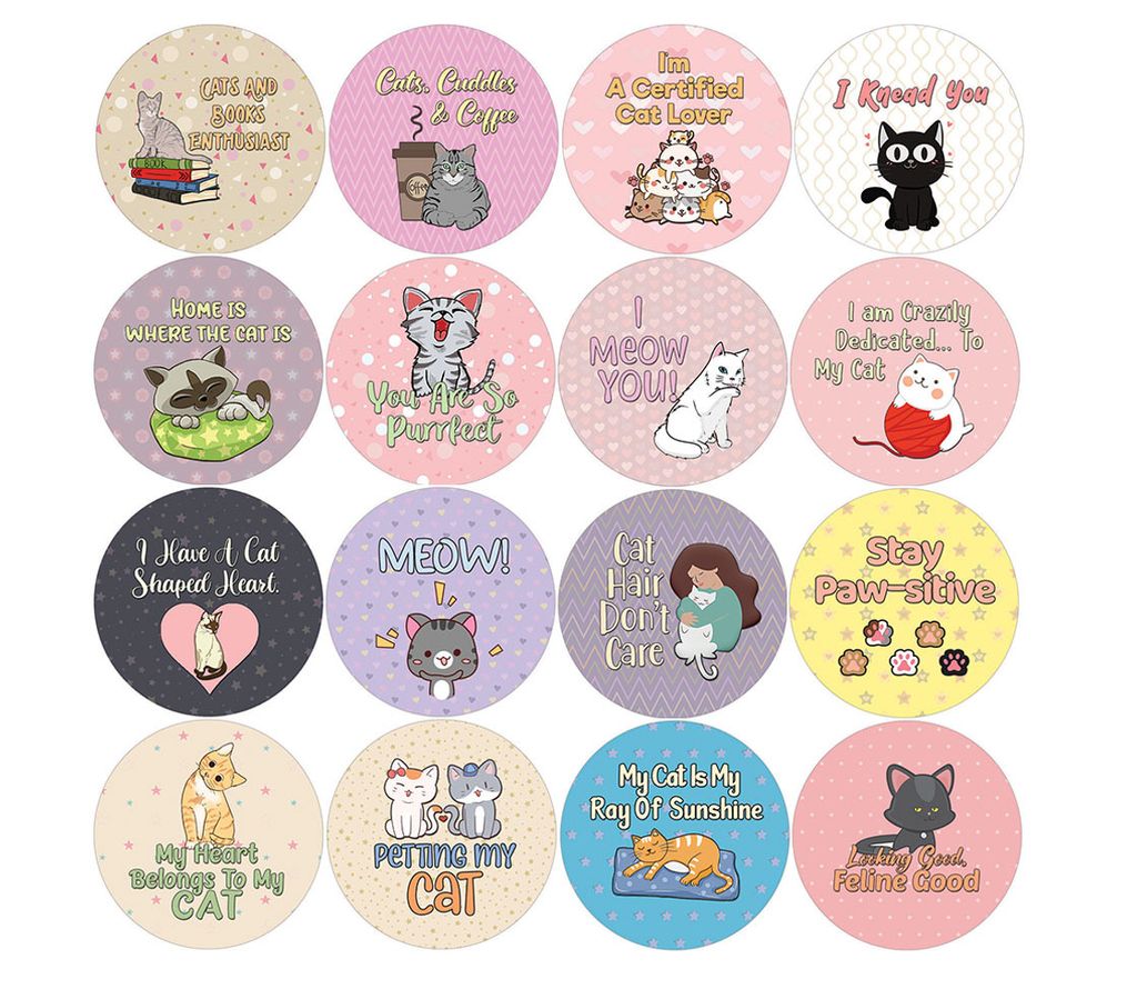 CNSST1202_main_Cat Lovers Stickers