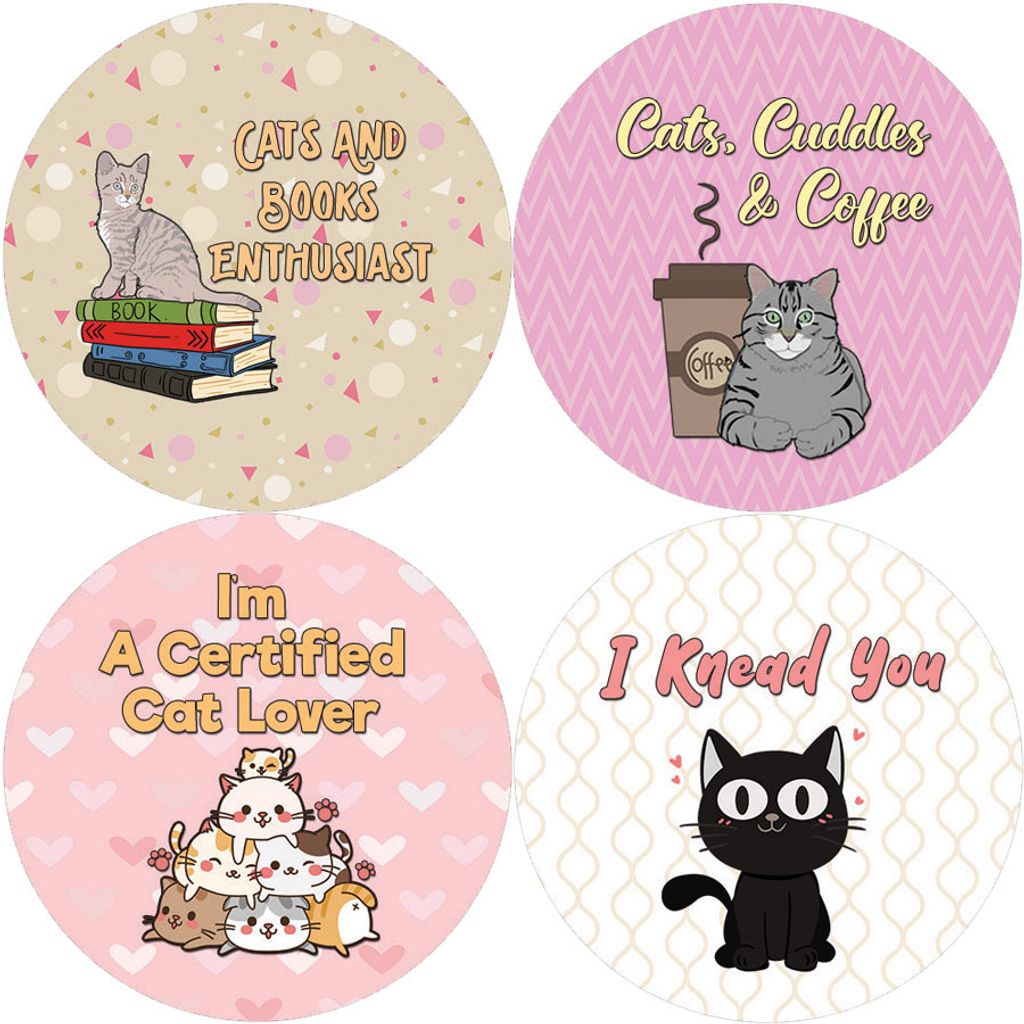 CNSST1202_4n1 1_Cat Lovers Stickers