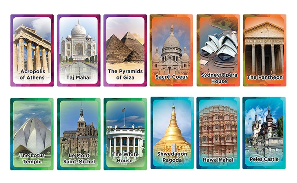 CNSBC3002 - Architecture Around the World Learning Cards