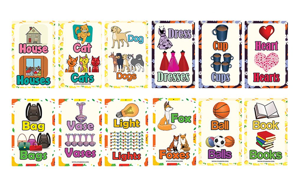 CNSBC1209 -Singular and Plural Learning Cards