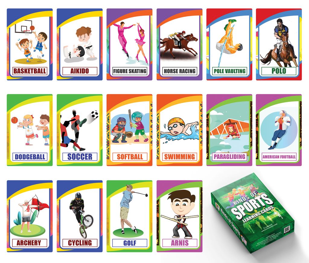 CNSBC3004 - Kinds of Sports Playing Cards -1D MAIN