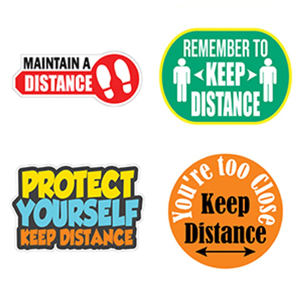 CNSVST3001 - Keep Your Distance Stickers_300x300