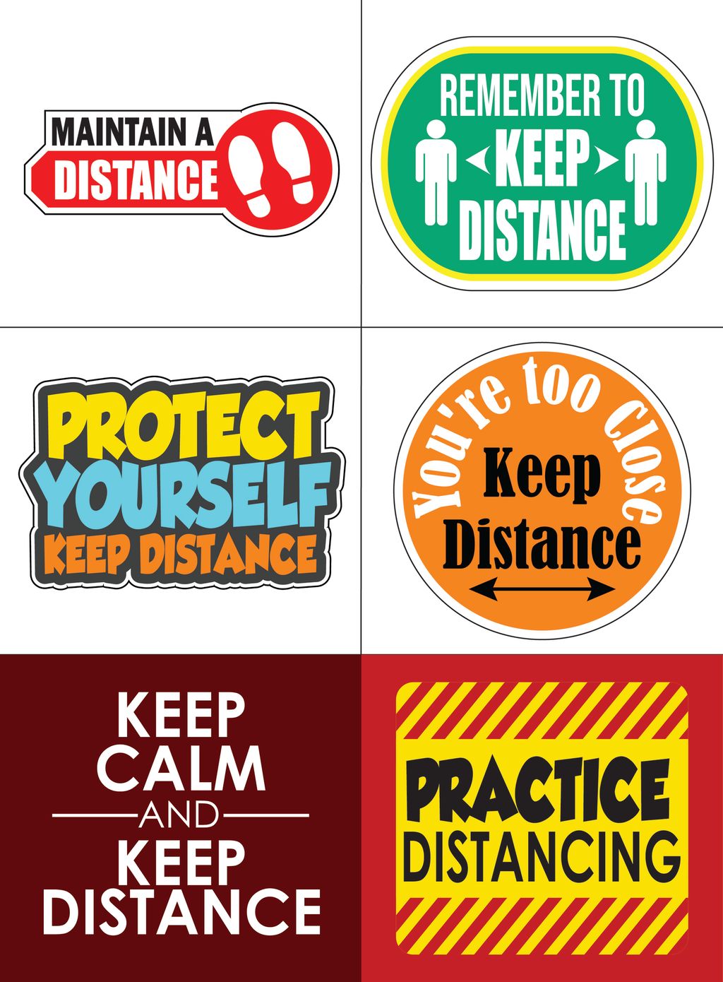 CNSVST3001 - PST2_Keep Your Distance Stickers-01