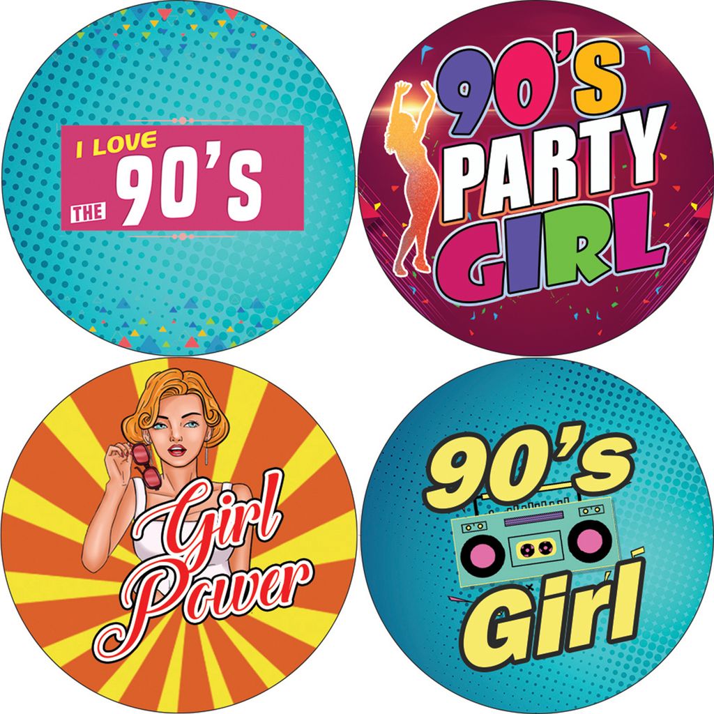 CNSST3021 - 4n1_90's Girls Stickers_1