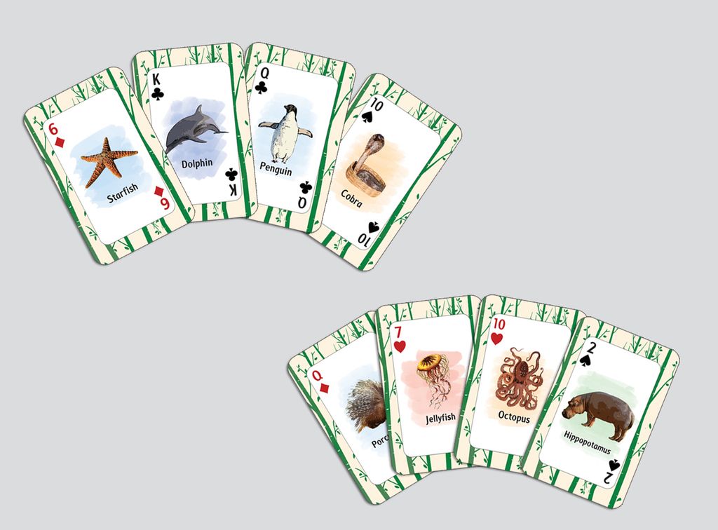 CNSBC4003_zmock up 4_Awesome Wild Animals Playing Cards