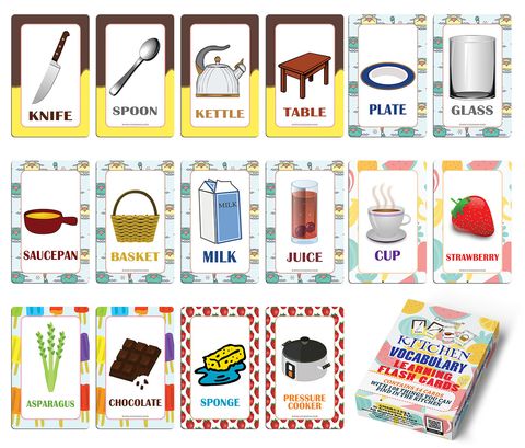 CNSBC1234_Kitchen Vocabulary Learning Cards_1DMain_Image
