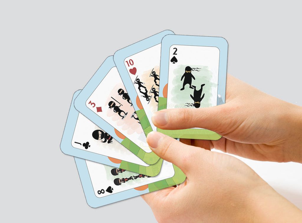 CNSBC4004 - Ninja Playing Cards - Mock up 2