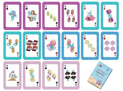 CNSBC4005 - Mermaids & Underwater Playing Cards - 1Dmain