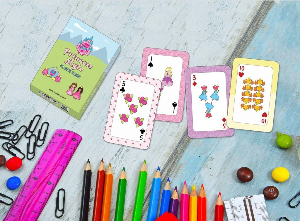 CNSBC4006 - Princess Style Playing Cards - Mock up 6