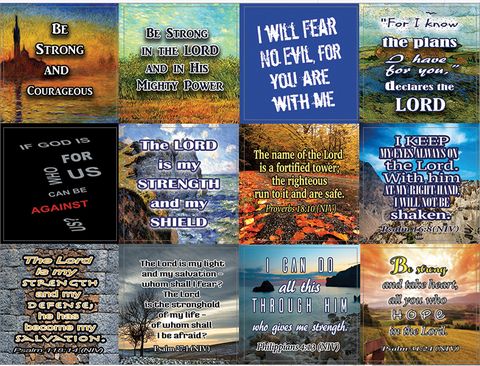 NEST1009 Be Strong Stickers single main