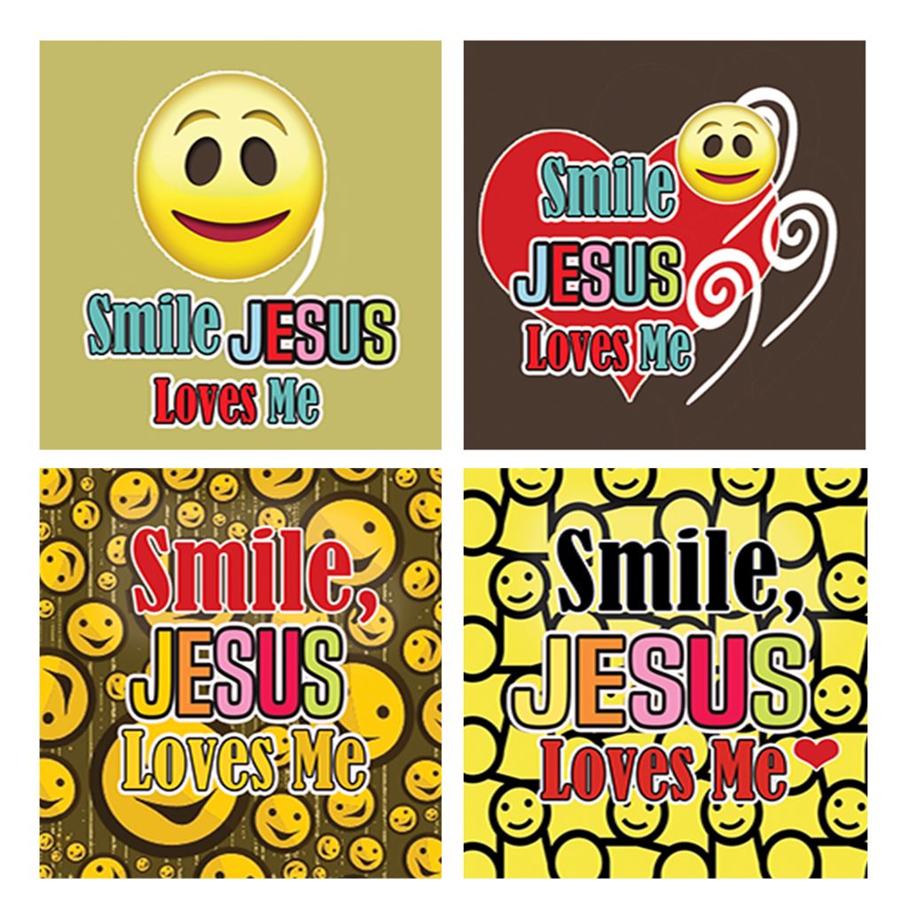 Jesus Loves me you  Stickers 4n1 3