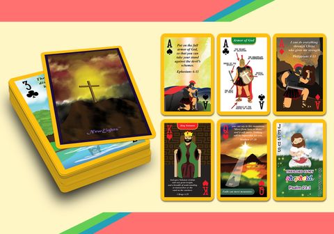 NEGC4001 - Bible Scriptures Playing Cards - MockUp 1