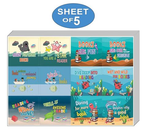 CNSST2055_main_5P_Cute Sayings Sea Creatures Stickers