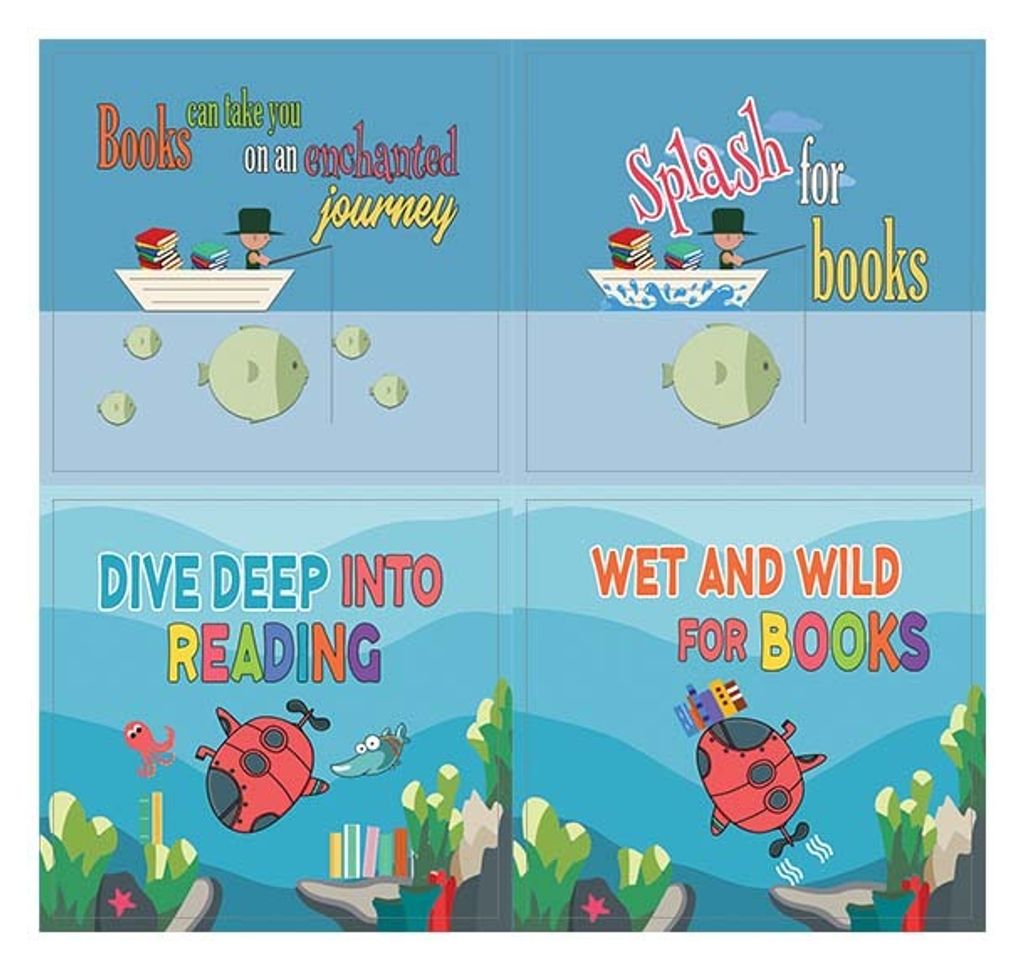 CNSST2055_ST2_Cute Sayings Sea Creatures Stickers
