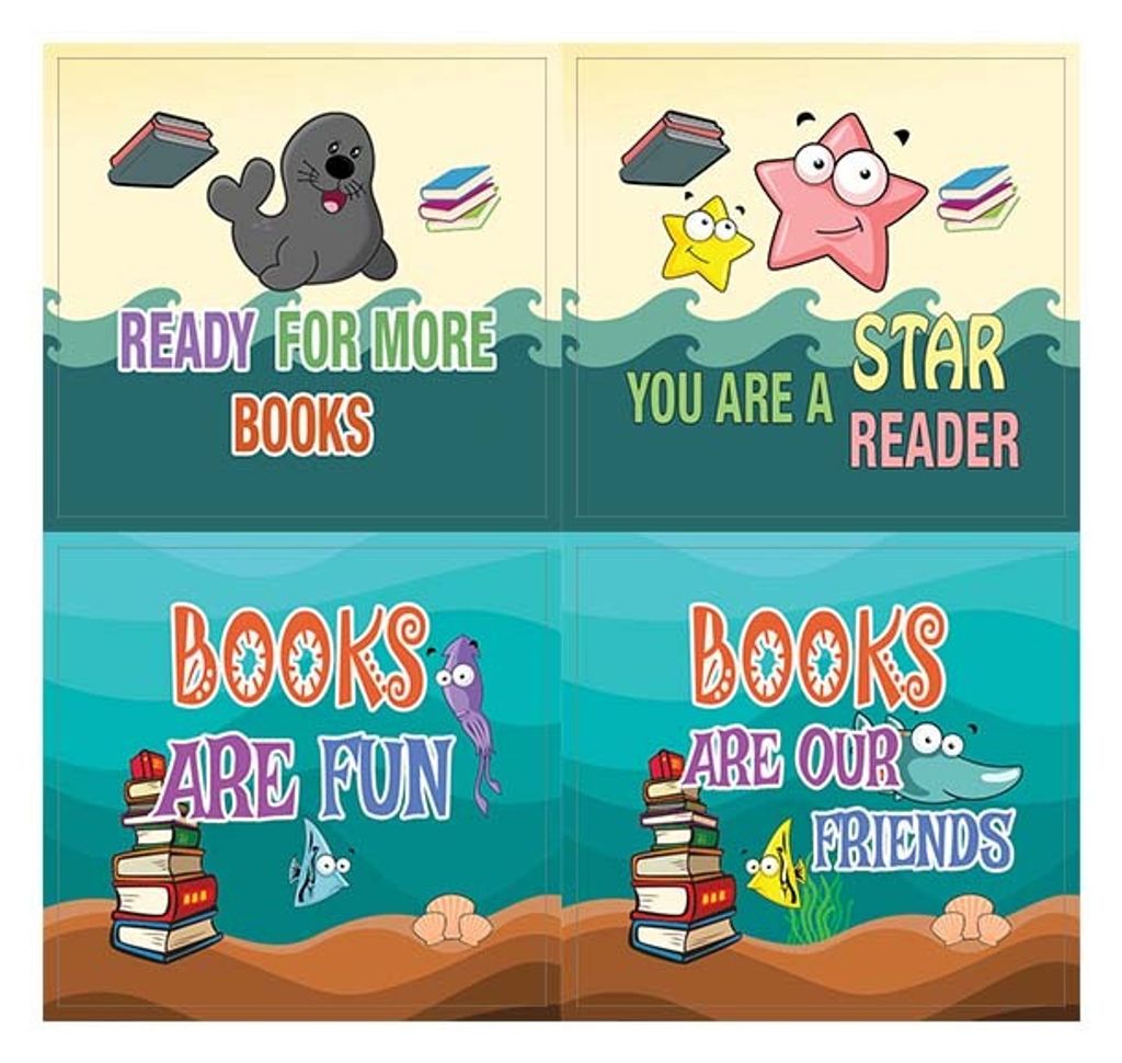 CNSST2055_ST1_Cute Sayings Sea Creatures Stickers