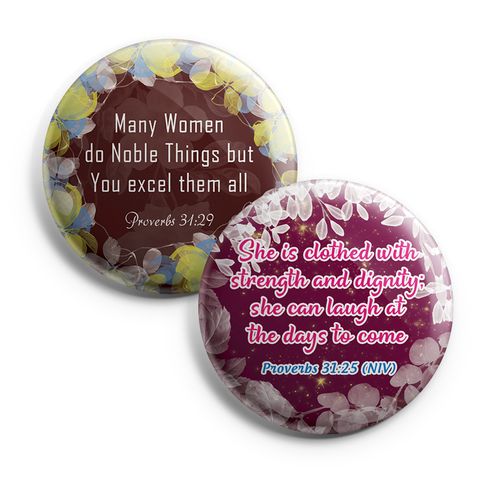 NEPB5025_Pb1_Inspirational Pinback Buttons for Women Series 2_2n1