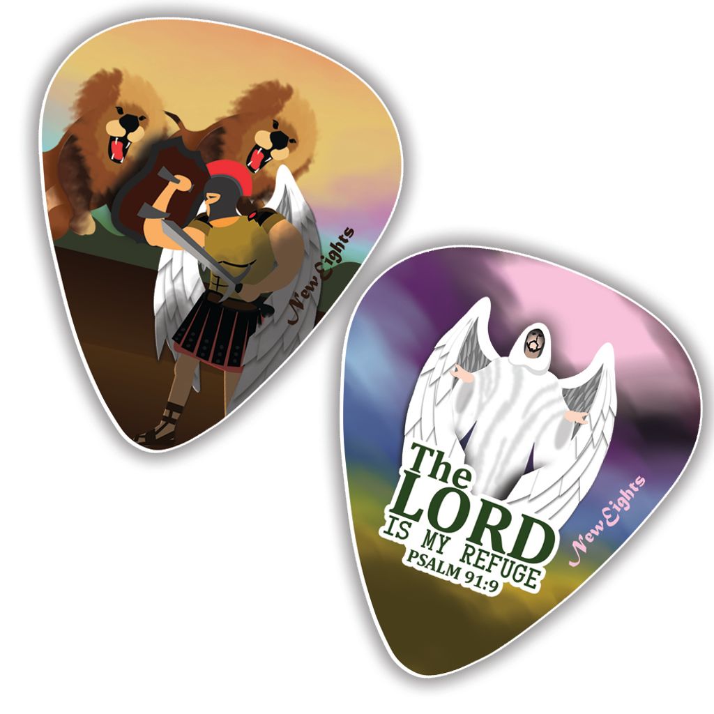 NEGP4004_GP4_Psalm 91 Guitar Picks_12n1