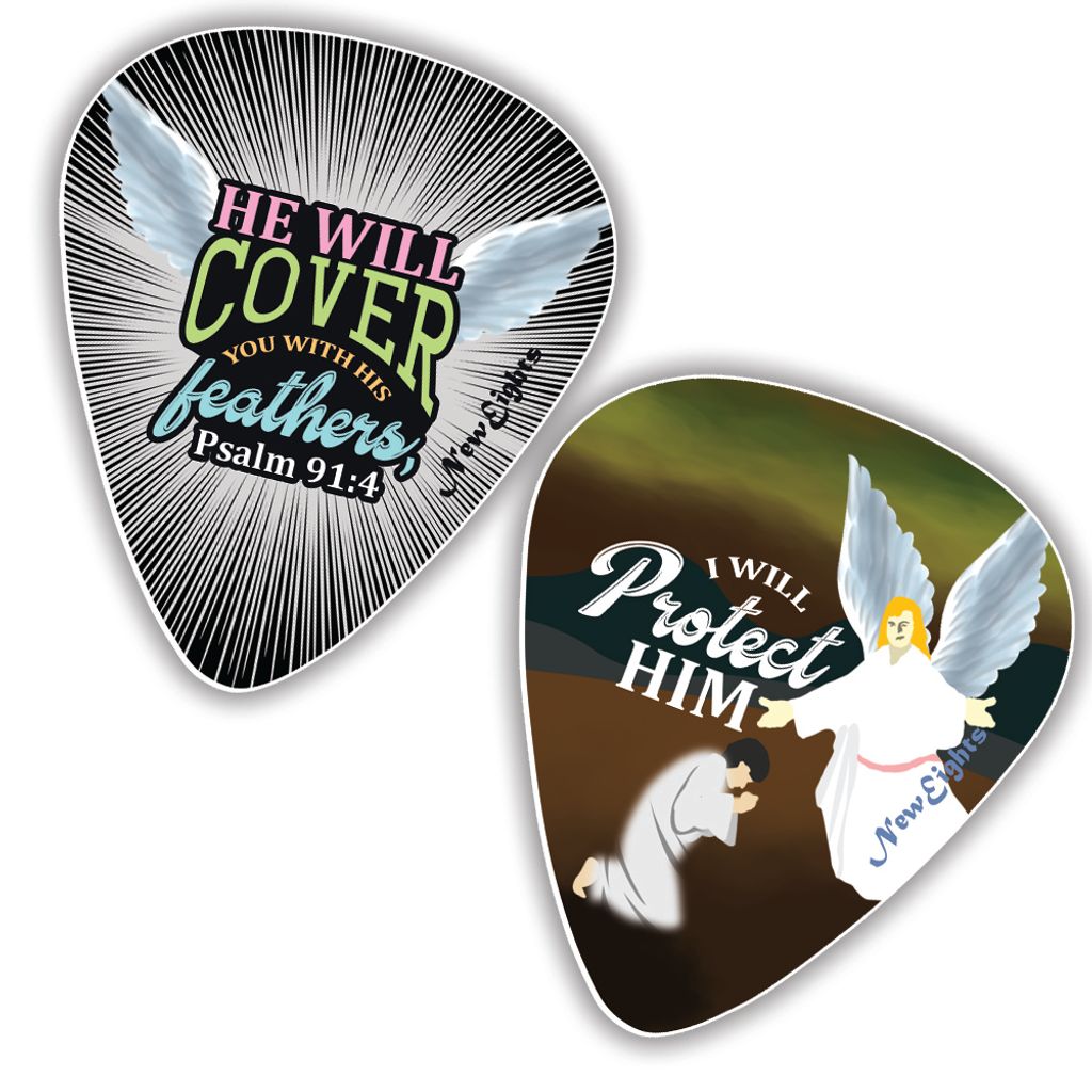 NEGP4004_GP5_Psalm 91 Guitar Picks_12n1