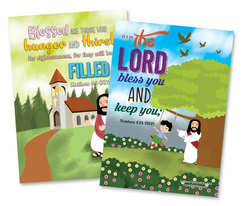 NEPT4001_Poster1_Christian God's Blessings Posters_2n1
