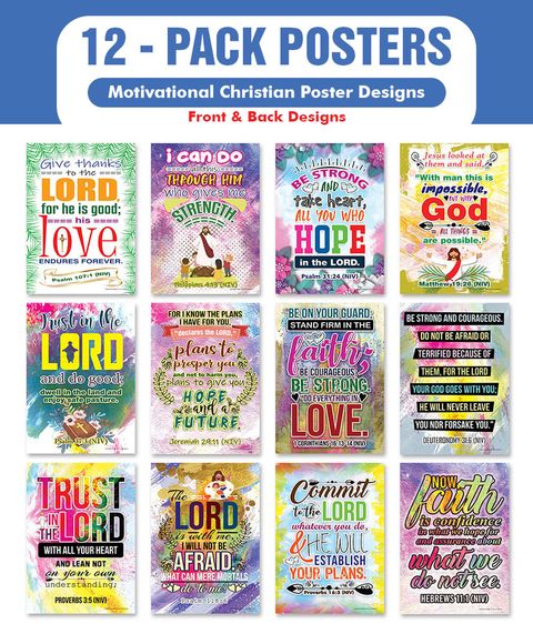 NEPT4011_main_12P_Motivational Christian Poster_12Packs