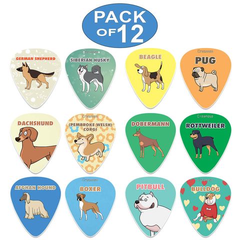 CNSGP2002_main_12P_Dog Guitar Picks