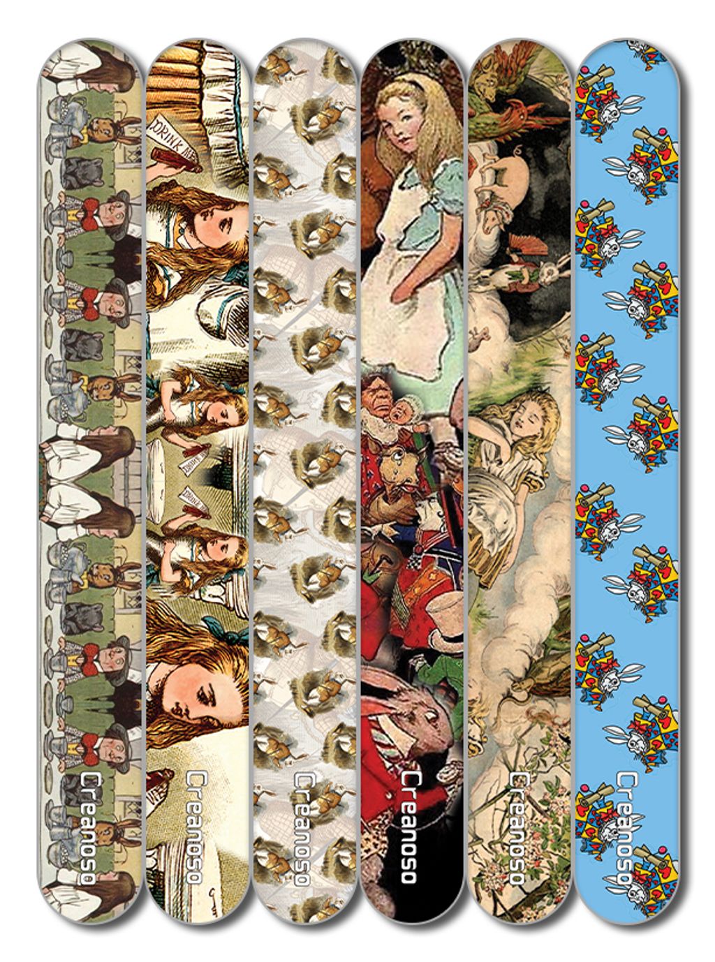 CNSBT1001_EB 2_Emery Board - Alice in Wonderland 6n1