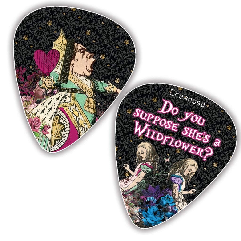 CNSGP5002_GP 5_Alice in Wonderland Guitar Picks 12n1