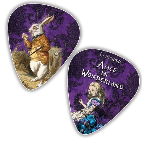 CNSGP5002_GP 1_Alice in Wonderland Guitar Picks 12n1