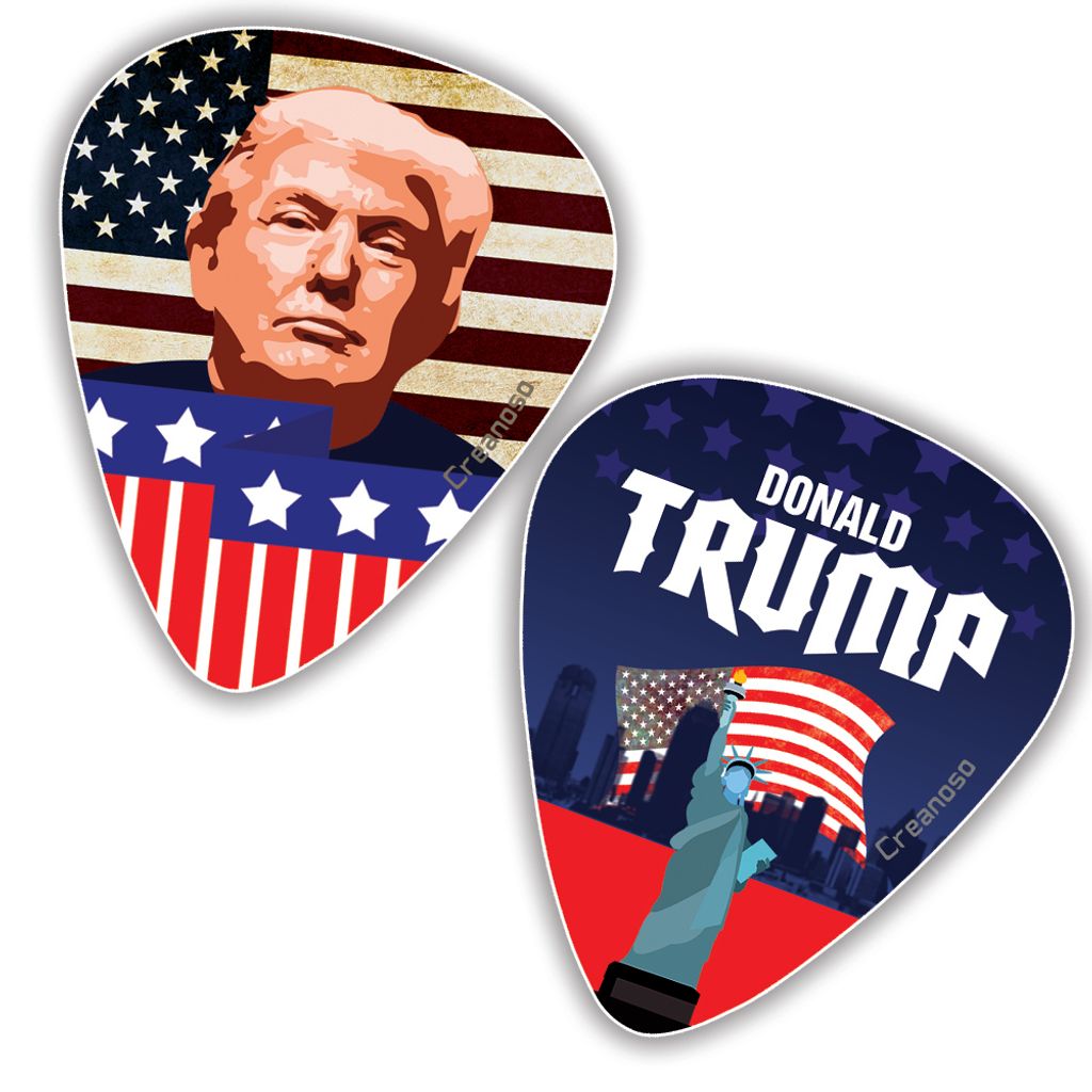 CNSGP5008_GP 5_Trump President Collectors Guitar Picks 12n1