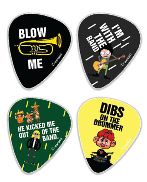 CNSGP5018_Gp2_Funny Band Guitar Picks_4n1
