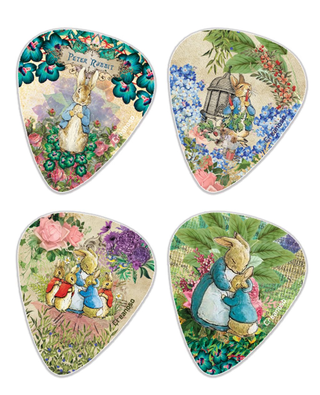 CNSGP5016_Gp1_Peter Rabbit Guitar Picks_4n1