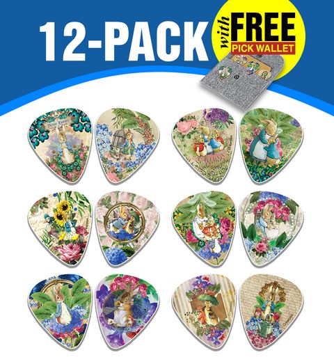 CNSGP5016_main_12P_Peter Rabbit Guitar Picks_12Packs