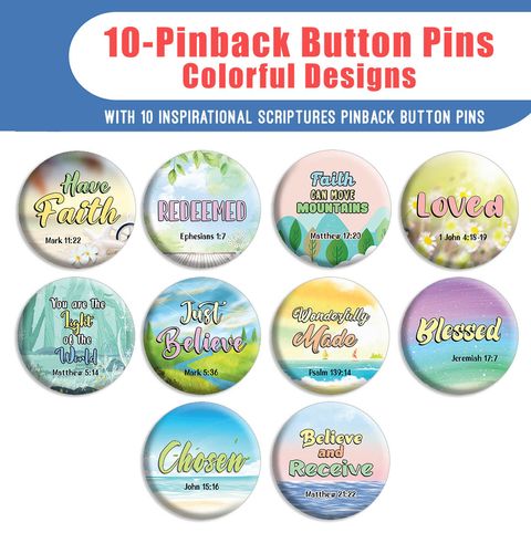NEPB4001_main_10P_Short Inspirational Scriptures Buttons