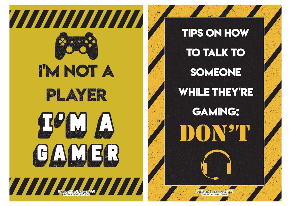 CNSPT4008_P1_Fun Gamer Posters