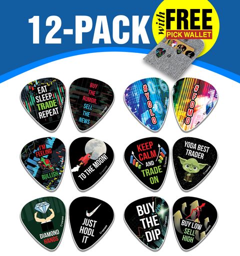 CNSGP1201_main_12P_Stock Trading Guitar Picks_12Packs