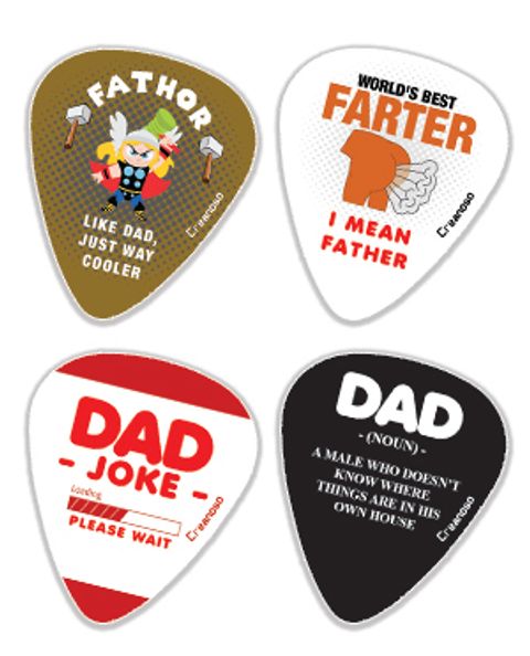 CNSGP5021_Gp1_Funny dad Quotes Collections Guitar Pick_4n1