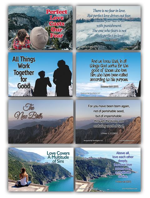 NEFC2002_01_6n1_Daily Devotional Topical Bible Verses NIV Flashcards