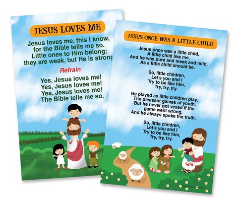 NEPT4004_P1_Popular Bible Songs Series 1 Educational Learning Posters_2n1