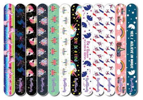NEEB4001_main1_Emery Boards for Nails - Unicorn_12n1