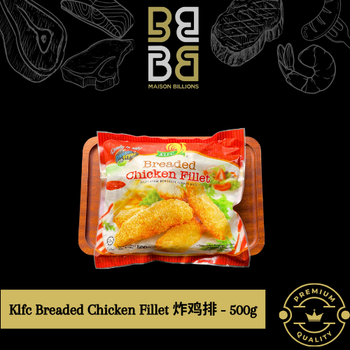 Breaded chicken fillet