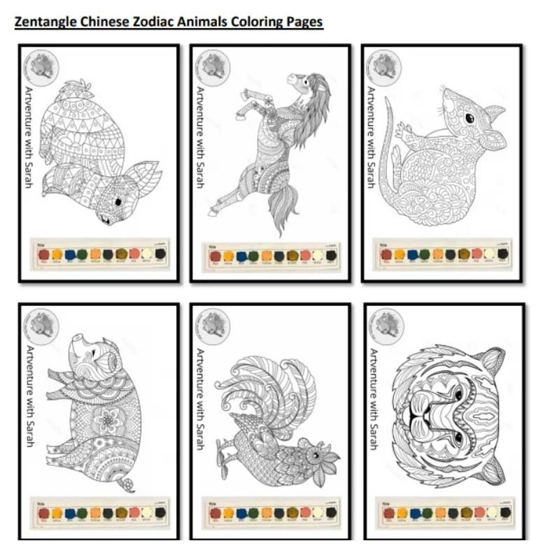 Zantangle Chinese Zodiac Animals 2.jpg