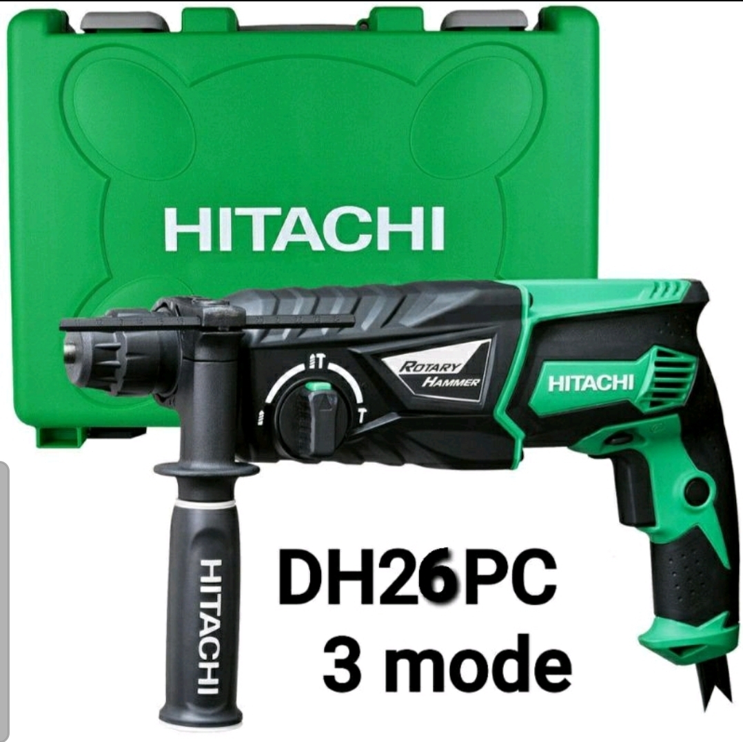 HITACHI DH26PC Rotary Hammer (3 Mode/26mm) F.O.C HITACHI DRILL CHUCK
