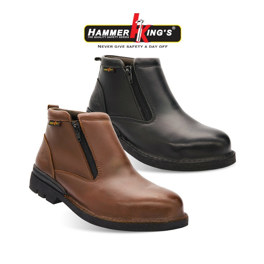 Hammer King 13003 Safety Shoes ( Exclusive ) Premium Genuine Leather ...